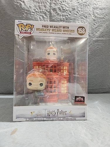 Funko Pop! Deluxe: Harry Potter - Fred Weasley with Weasleys' Wizard Wheezes...