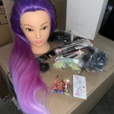 Mannequin Head 29" Long Syntheic Hair Cosmetology