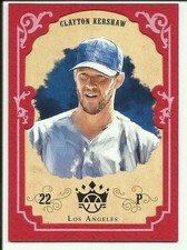 CLAYTON KERSHAW 2019 Diamond Kings '04 DK Retro Red Frame $5 Los Angeles Dodgers