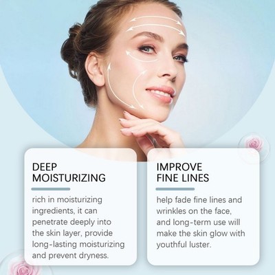 Hydrating Facial Moisturizer Oil-Free Non-Greasy for Skin Repair and Firming