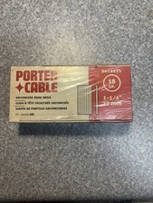 PORTER-CABLE 18 Gauge Galvanized Brad Nail Gun Nails 1-1/4 in 5000 Pack