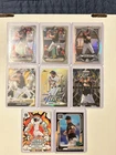 Topps Konnor Griffin Pittsburgh Pirates 8-Card Lot Bowman/Prizm/Optic Refractor
