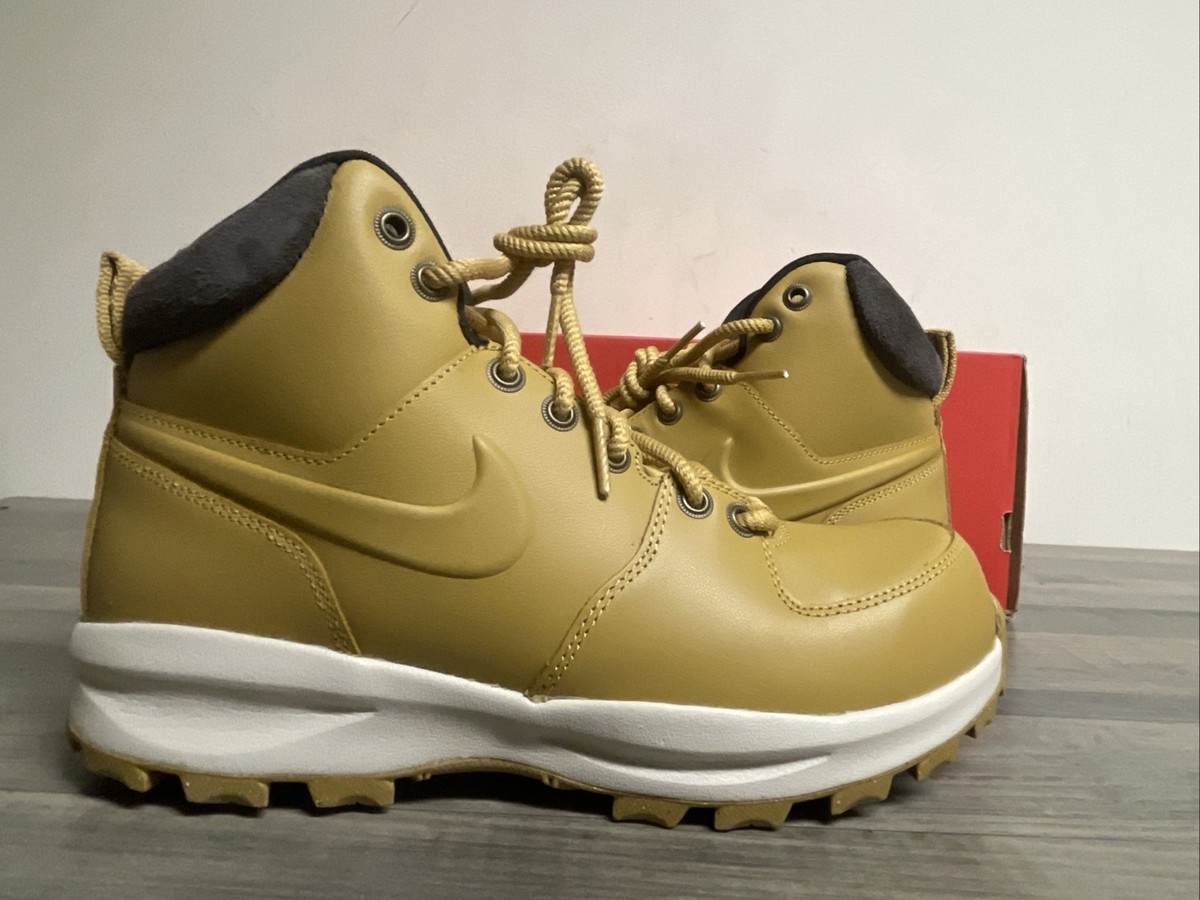 Nike Manoa Leather Wheat Haystack Water Resistant Boots HF7095-700