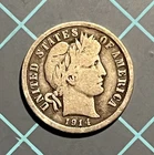 1914-D Barber Dime