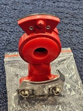  QTY 5 Tectran 1012E Powder Coated Gladhand - Emergency, 0.41 lb - Red