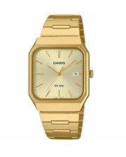 Casio MTP-B185G-9A Gold Analog Quartz Watch Men's Near Mint
