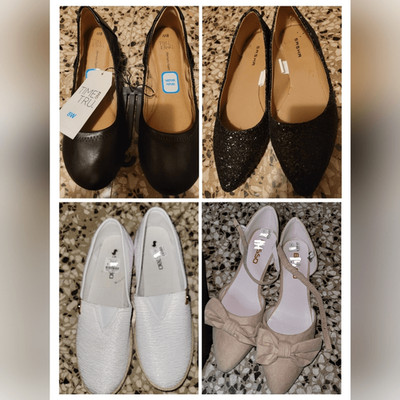 One pair women's shoes