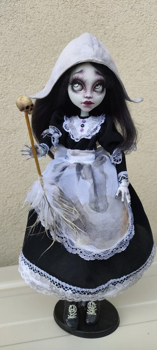 Muñeca de artista Monster High gótica única