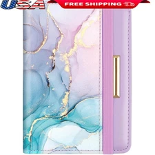 RFID Passport Holder Multifunction Case W/ Card Slots Cash Boarding Pass New