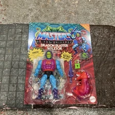 Masters of the Universe Origins Deluxe Dragon Blaster Skeletor 2022 Unpunched