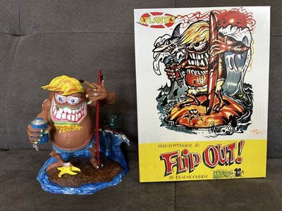 Artist Built & Painted STANLEY MOUSE Fred Flypogger as ''FLIP OUT'' Atlantis kit