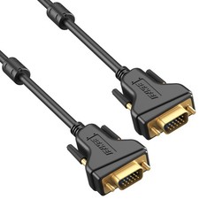 BENFEI VGA to VGA 3 Feet Cable with Ferrites Male to Male 0.9 Meter