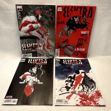 Marvel Elektra Black White & Blood #1-4 by (W) Charles Soule **FREE SHIPPING**