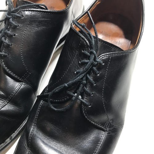Allen Edmonds Dress Shoes Mens 10.5 D Delray Split-Toe Lace-Up Derby Black USA - Picture 11 of 14