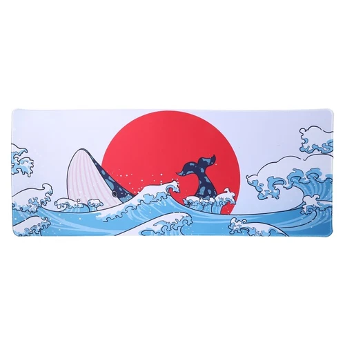 700x300mm Keyboard Mouse Pad Coral Sea Large Mouse Pad Keyboard Mat for Office