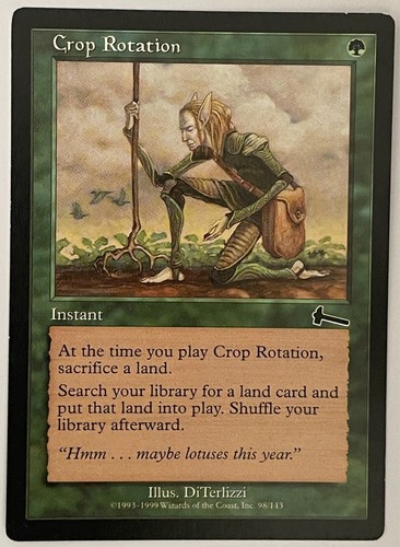 MTG - Crop Rotation ~ Urza's Legacy
