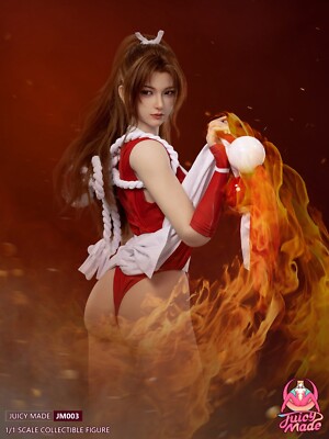 Juicy Made 1/1 Life Size King of Queen Fully Silicone Movable Female Fighter