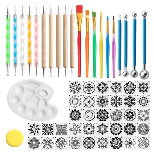 Mandala Dotting Tools Art Supplies Rock Dot Stencils for Painting Tool Set2614