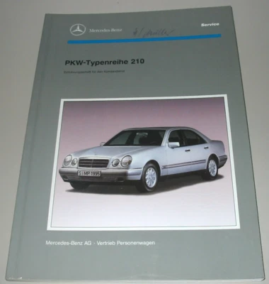 Werkstatthandbuch Mercedes E-Klasse W 210 Einführungsschrift Buch Stand 06/1995 - Bild 1 von 4