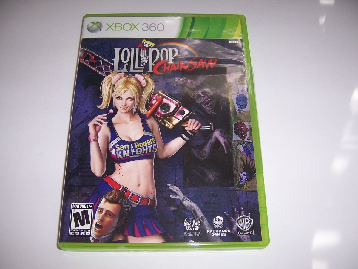 Authentic Case and Manual Only for LOLLIPOP CHAINSAW - Microsoft