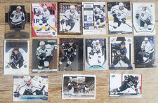 Anze Kopitar 15 Different Hockey Card Lot-Inserts, Base-Red Border, Tricksters