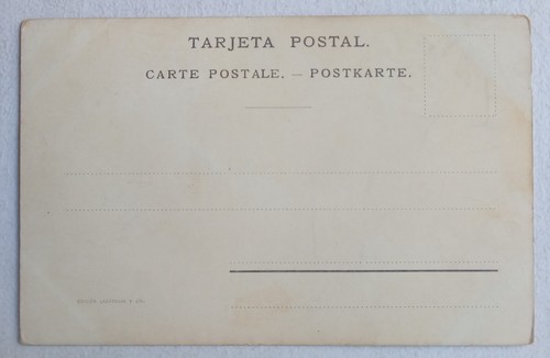Antigua tarjeta postal española - Lazárraga - Sixto - Artemio Gramajo - Picture 2 of 2