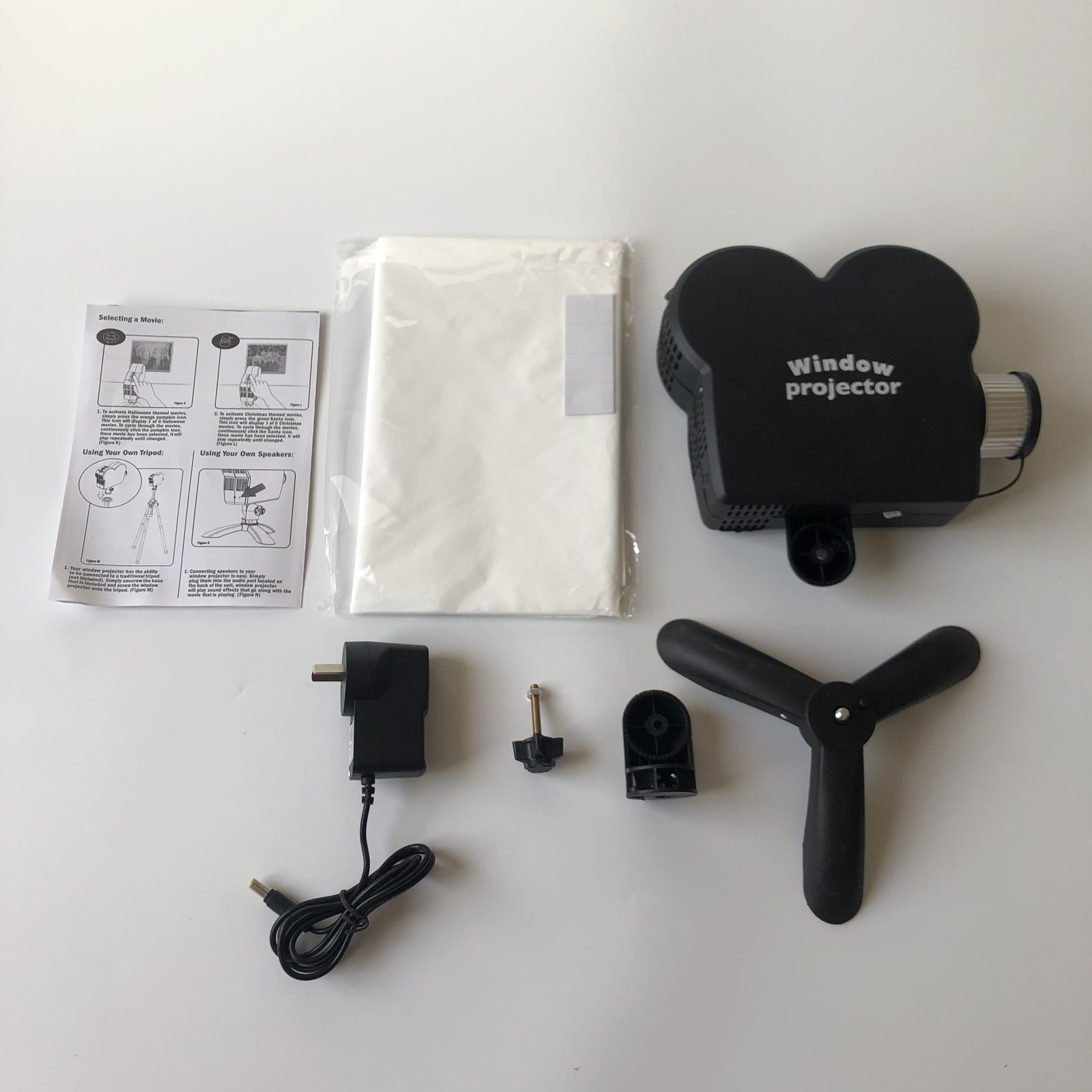 Window Wonderland Projector Halloween Christmas Holographic Projection