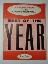 Vintage Best Of The Year Souvenir Annual For The Hammond Chord Organ No.2