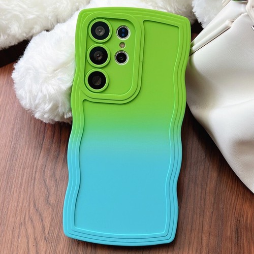Silicone Gradient Shockproof Cover For Samsung S24 Ultra S23 FE S22 A55 A54 Case - Picture 16 of 17
