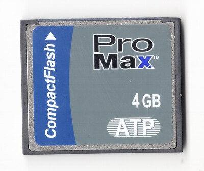 ATP Pro Max 4GB CF Compact Flash Camera Memory Card