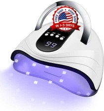 Secador de U as Profesional Lampara LED UV De 120W Para Gel Secado Con LCD Plan