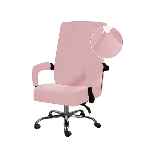 Velvet Office Computer Desk Chair Covers Armchair Protector High Quality Chaise - Picture 7 of 34