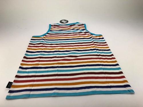 Maui & Sons Boys Tank Tops Casual Rainbow Summer Sleeveless Stripe Medium - Picture 9 of 10