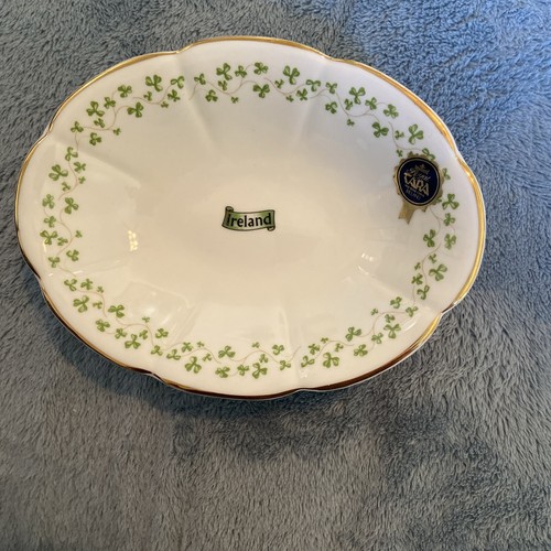 Royal Tara Shamrock Candy Dish, Nut Dish, Soap Or Trinket Dish