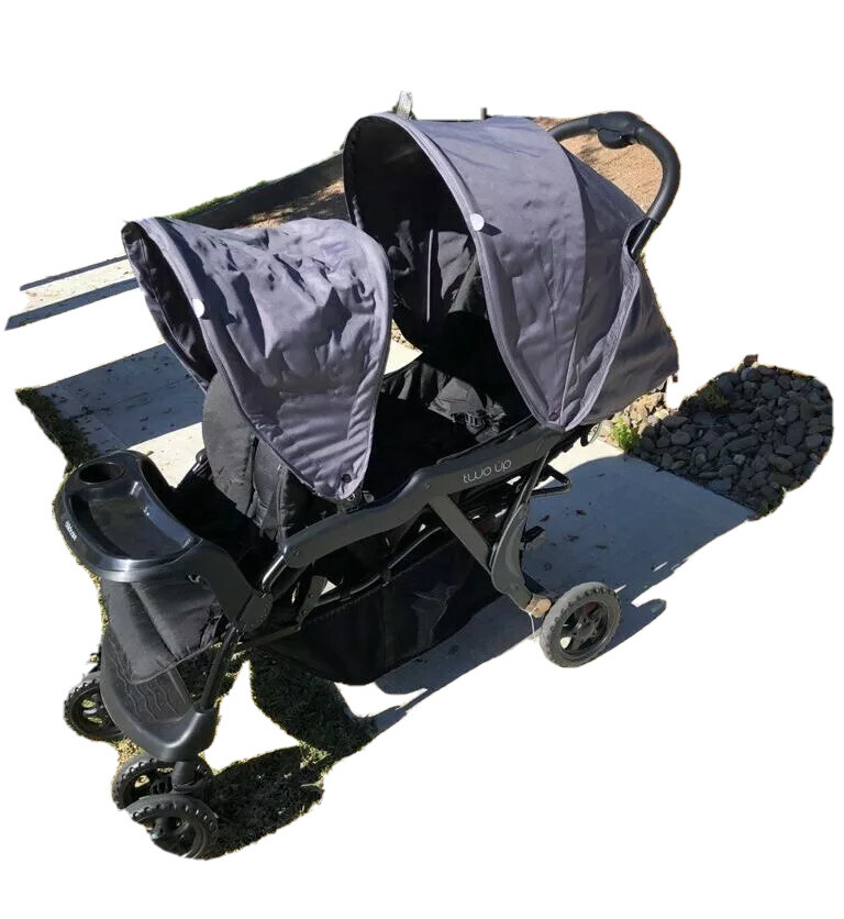 two up double pram