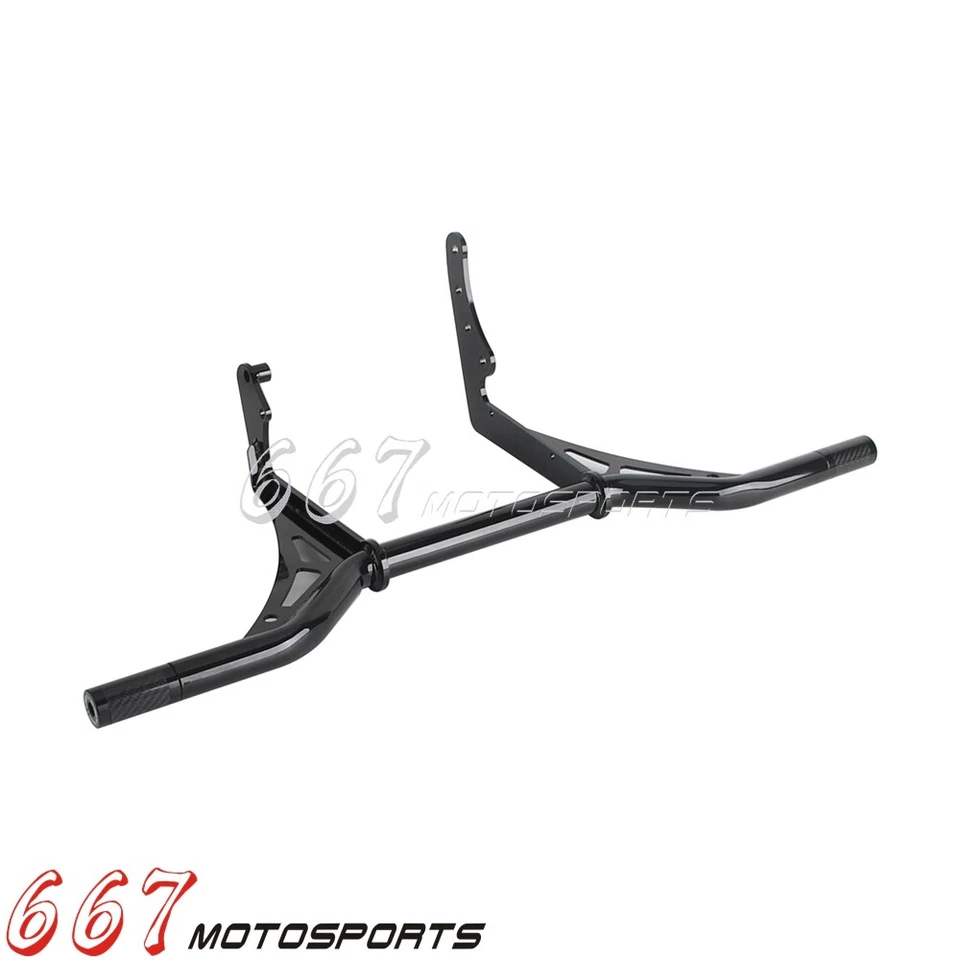 Barra de choque de carretera para Harley Low Rider ST FXLRST Fat Bob FXFB FXFBS 2018-2025 Foto 3 de 4