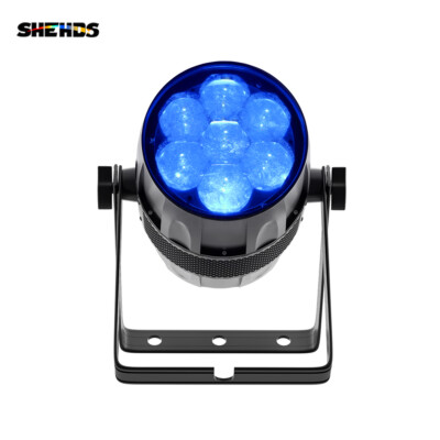 SHEHDS Waterproof IP65 LED 7X40W Zoom Wash Bee Eye Par RGBW 4in1 Stage Lighting