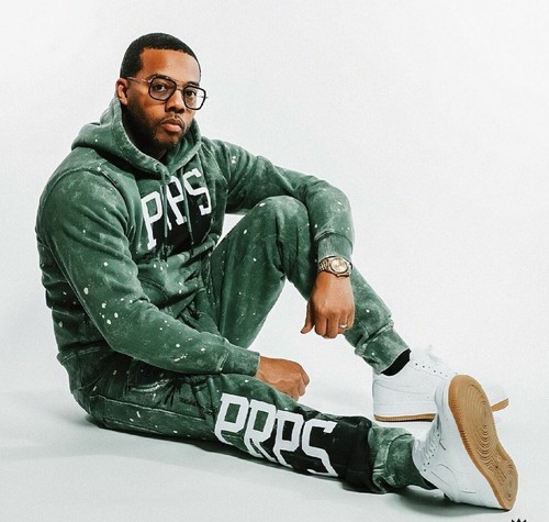 PRPS Men's Graphic Fleece Hoodie XXL - Picture 3 of 3