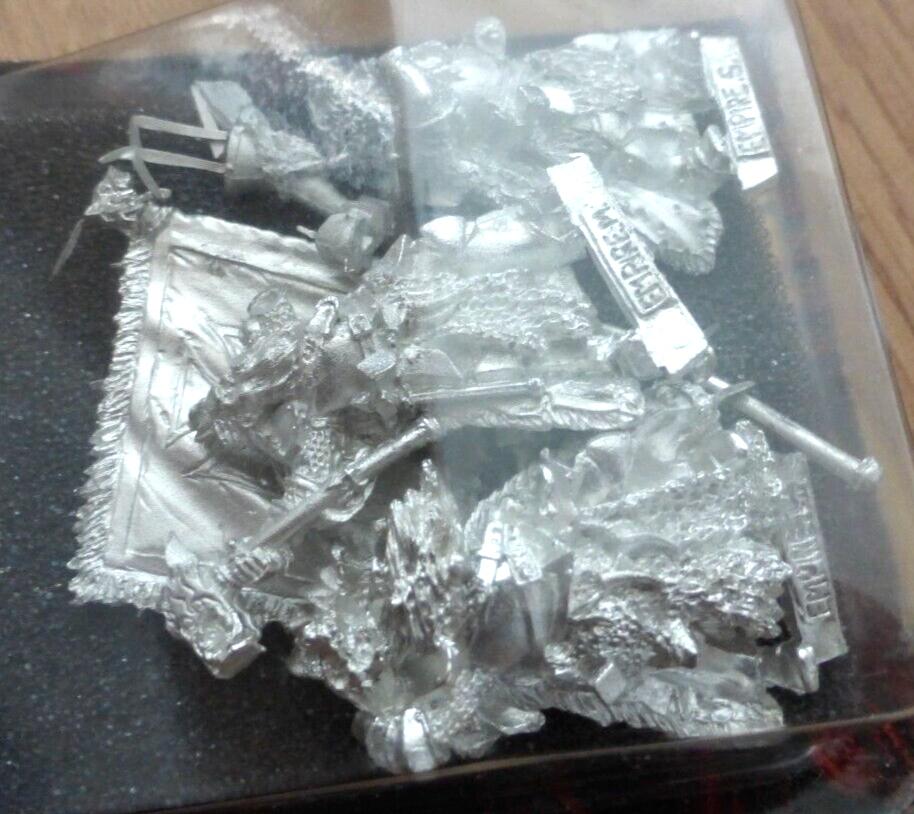 Empire Teutogen Guard Ar-Ulrik Warhammer - Figs Métal Rares - Boîte Scellée