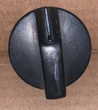 Washer Black Knob, Rotary Switch GEN 5 , for Wascomat P/N: 438007601 Used