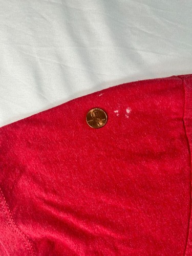 Rip Curl Shirt Medium Red Logo Graphic T Shirt Distressed Men's - Picture 3 of 10