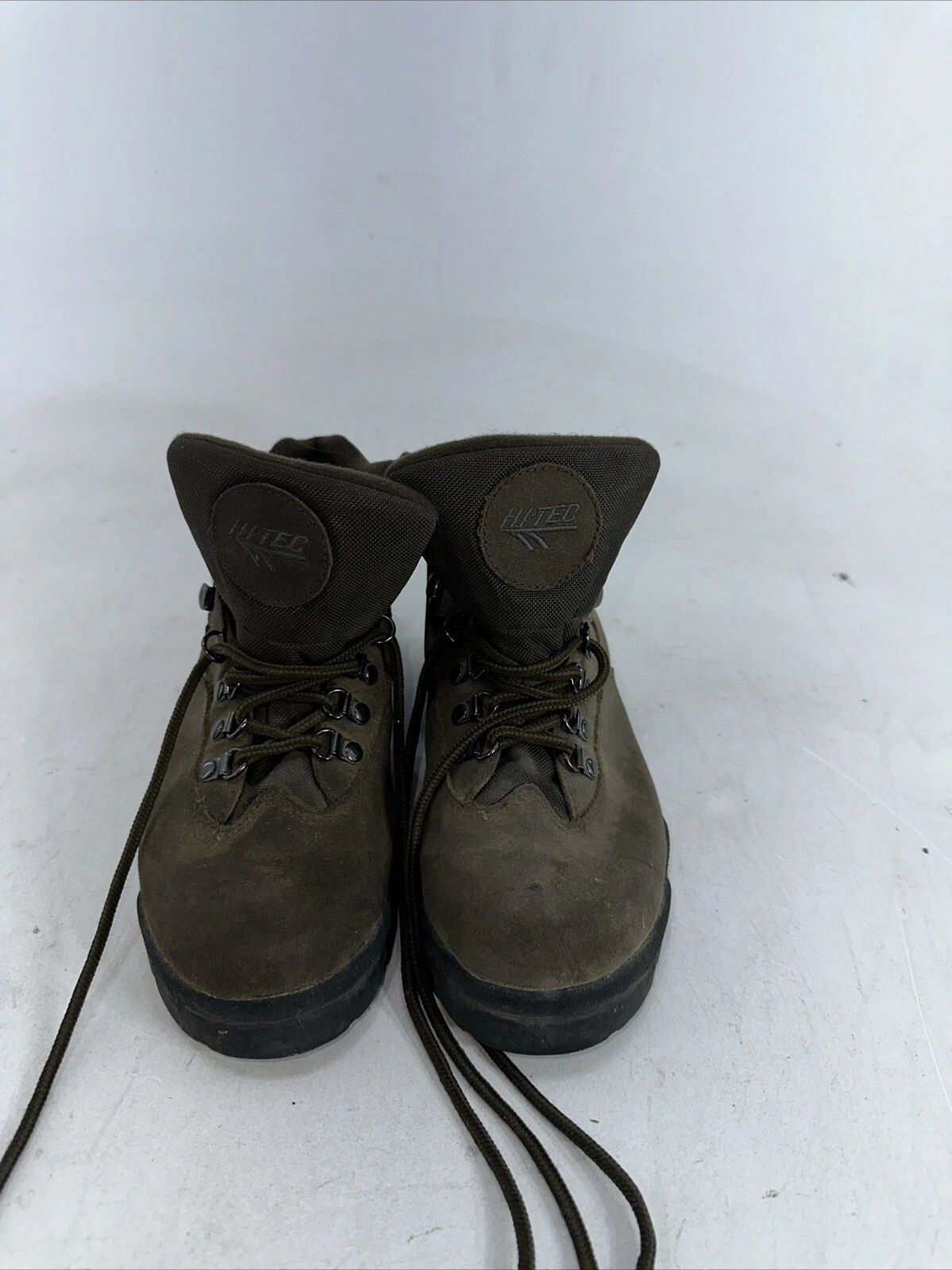 Hi-Tec Lady Utah Womens Brown Leather Hiking Boots SZ 8.5 Backpacking Hunting