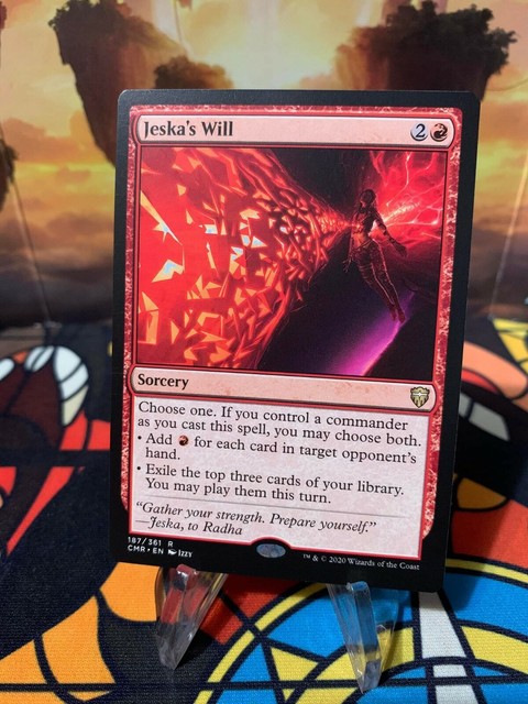 Jeskas Protection MTG Jeska's Will Commander Legends 187/361 Regular Rare for sale online ...