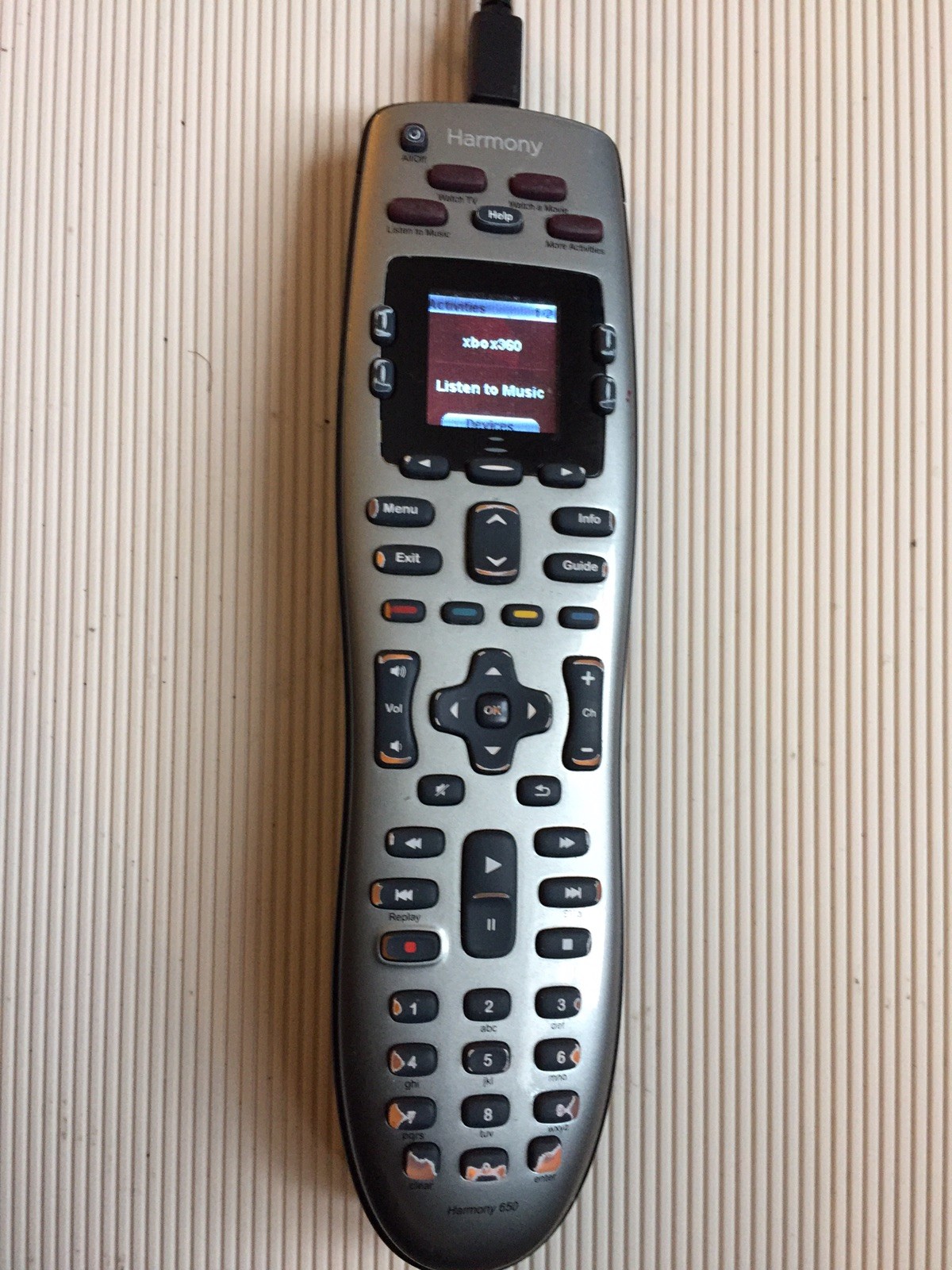 Harmony 650 Remote A Closer Look Harmony 650