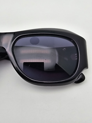 Versace Mod. 395 Col. 852 Black Frame Grey Lens Sunglasses Italy 54-17-137 Versace Mod. 395 Col. 852 Black Frame Grey Lens Sunglasses  main image 4