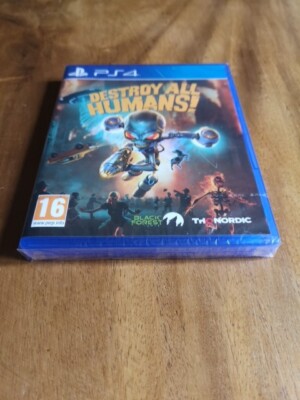 Destroy All Humans Pegi Original UK PAL Edition PS4 - Neu & Versiegelt - mit Verfolgung verschickt
