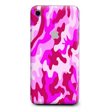 Skins Decal Wrap for Apple iPhone XR - pink camo, camouflage