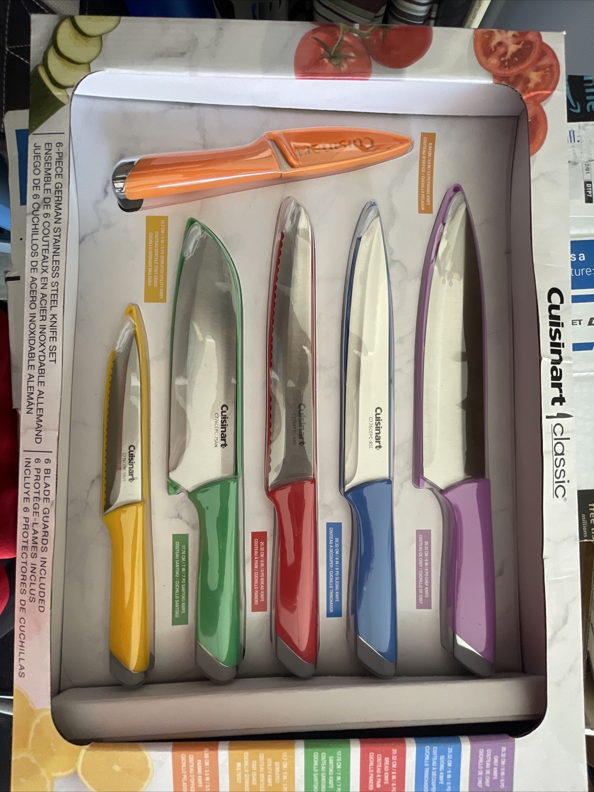 Cuisinart Classic Knife Set 6 pieces eBay