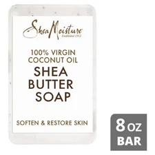 Shea Moisture 100% Virgin Coconut Oil Bar Soap - 8oz