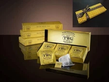 TWG Tea - 15 Luxury Teabags, Elegant Gift Wrapped, Premium Gourmet Selection